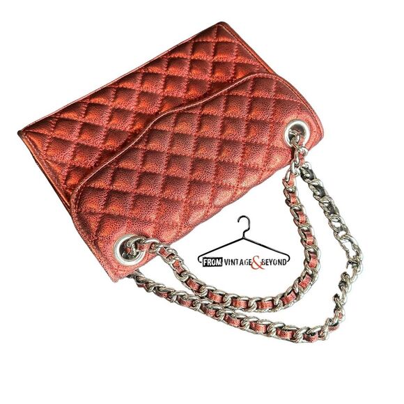 Rebecca Minkoff Mini Affair Metallic Quilted Bag - Picture 2 of 8